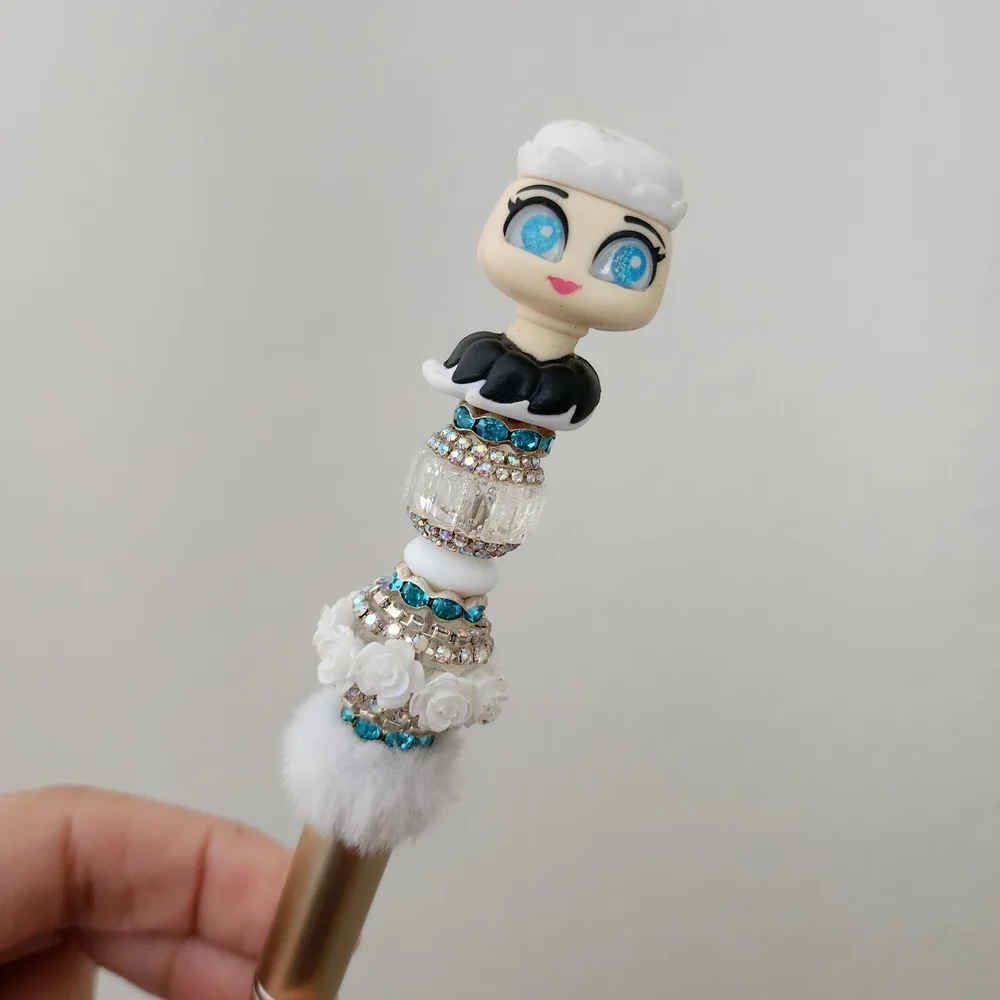 Disney Fifi Doorable Custome Beaded Pen Beauty And The Beast Character
